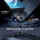 Husa de protectie Torras Guardian Series compatibil cu Samsung Galaxy A56 5G, Negru