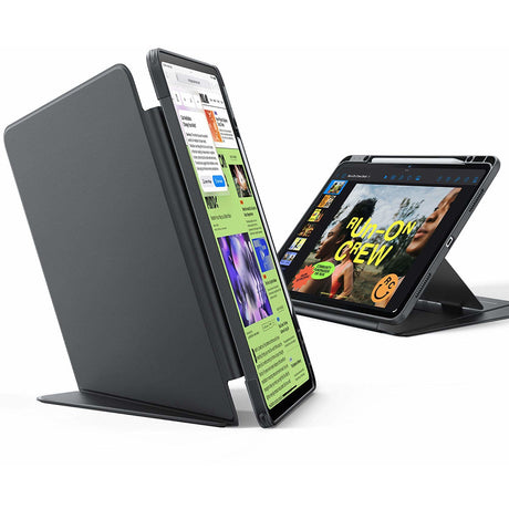 Husa de protectie tableta ESR Flip Hybrid (with Pencil Holder) compatibil cu iPad Air 4 (2020) / Air 5 (2022) / Air 11 (2024 / 2025 / 2026), Negru