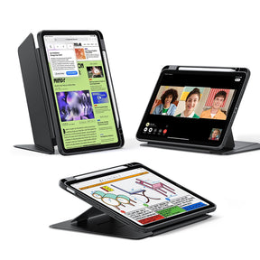 Husa de protectie tableta ESR Flip Hybrid (with Pencil Holder) compatibil cu iPad Air 4 (2020) / Air 5 (2022) / Air 11 (2024 / 2025 / 2026), Negru