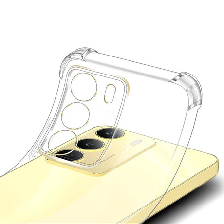 Husa de protectie Techsuit Shockproof Clear Silicone compatibil cu Realme 14x, Transparent