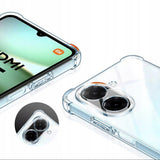 Husa de protectie Techsuit Shockproof Clear Silicone compatibil cu Xiaomi Redmi A5 4G (Standard), Transparent