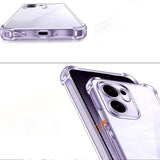 Husa de protectie Techsuit Shockproof Clear Silicone compatibil cu Oppo Reno13 F 4G / Reno13 F 5G / Reno13 FS 5G, Transparent