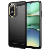 Husa de protectie Techsuit Carbon Silicone compatibil cu Xiaomi Redmi A5 4G (Standard), Negru