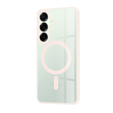 Husa de protectie Techsuit MagSafe Pro compatibil cu Samsung Galaxy S25 Plus, Nude Pink