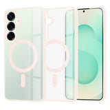Husa de protectie Techsuit MagSafe Pro compatibil cu Samsung Galaxy S25 Plus, Nude Pink
