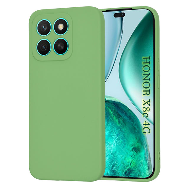 Husa de protectie Techsuit SoftFlex compatibil cu Honor X8c, Verde Menta