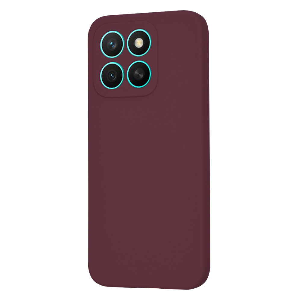 Husa de protectie Techsuit SoftFlex compatibil cu Honor X8c, Plum Red