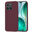 Husa de protectie Techsuit SoftFlex compatibil cu Honor X8c, Plum Red