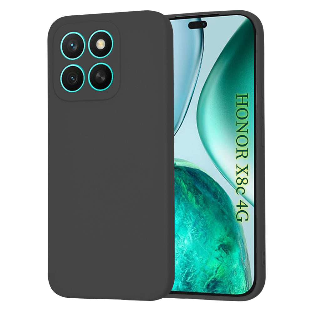 Husa de protectie Techsuit SoftFlex compatibil cu Honor X8c, Negru