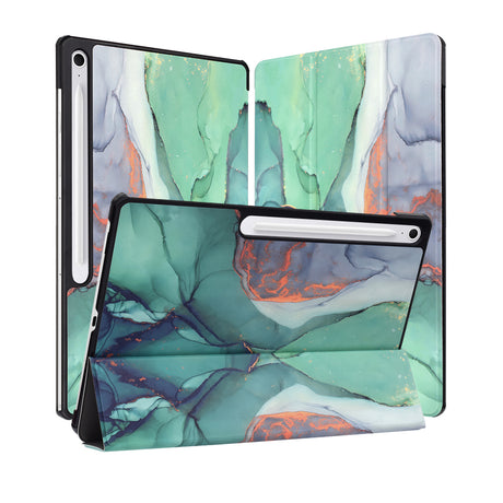 Husa de protectie tableta Techsuit FoldPro compatibil cu Samsung Galaxy Tab S10 FE Plus, Verde Time