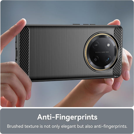 Husa de protectie Techsuit Carbon Silicone compatibil cu Honor Magic7 Lite / X9c, Albastru