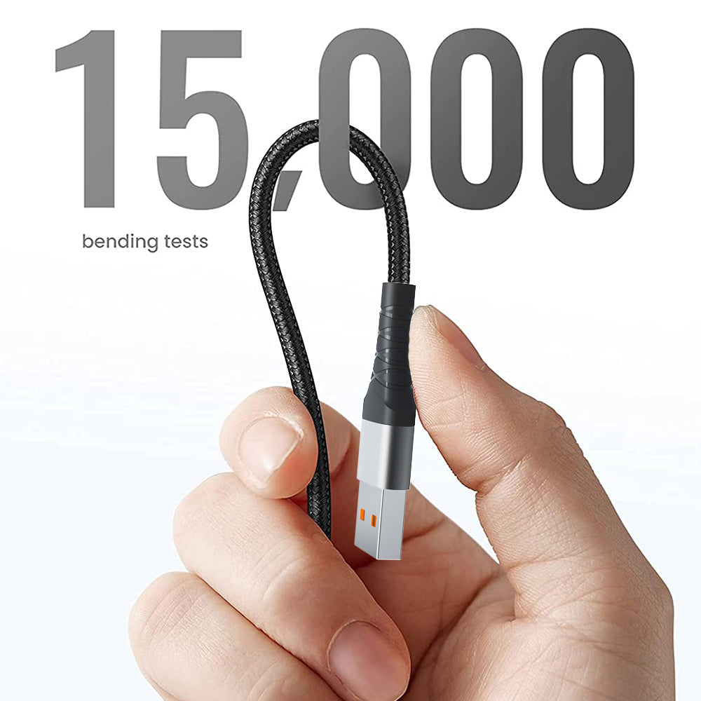 Cablu Lito (LD22L), USB-A to Lightning, Fast Charging, 2.4A, 2m, Negru