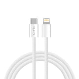 Cablu Lito LD04CL USB-C to Lightning, alb