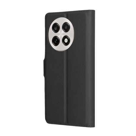 Husa de protectie Techsuit Leather Folio compatibil cu OnePlus 13R, Negru