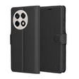 Husa de protectie Techsuit Leather Folio compatibil cu OnePlus 13R, Negru