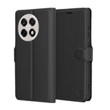 Husa de protectie Techsuit Leather Folio compatibil cu OnePlus 13R, Negru