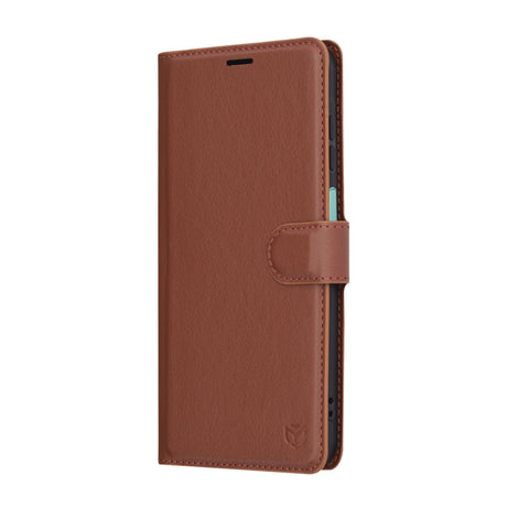 Husa de protectie Techsuit Leather Folio compatibil cu Samsung Galaxy A26 5G, Maro