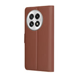 Husa de protectie Techsuit Leather Folio compatibil cu OnePlus 13, Maro