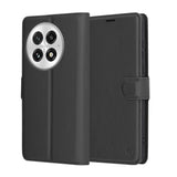 Husa de protectie Techsuit Leather Folio compatibil cu OnePlus 13, Negru