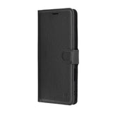 Husa de protectie Techsuit Leather Folio compatibil cu Honor 400 Lite, Negru