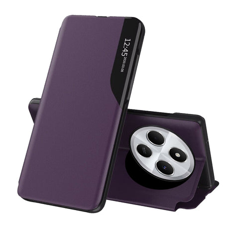 Husa de protectie Techsuit eFold Series compatibil cu Xiaomi Redmi 14C / Poco C75, Mov