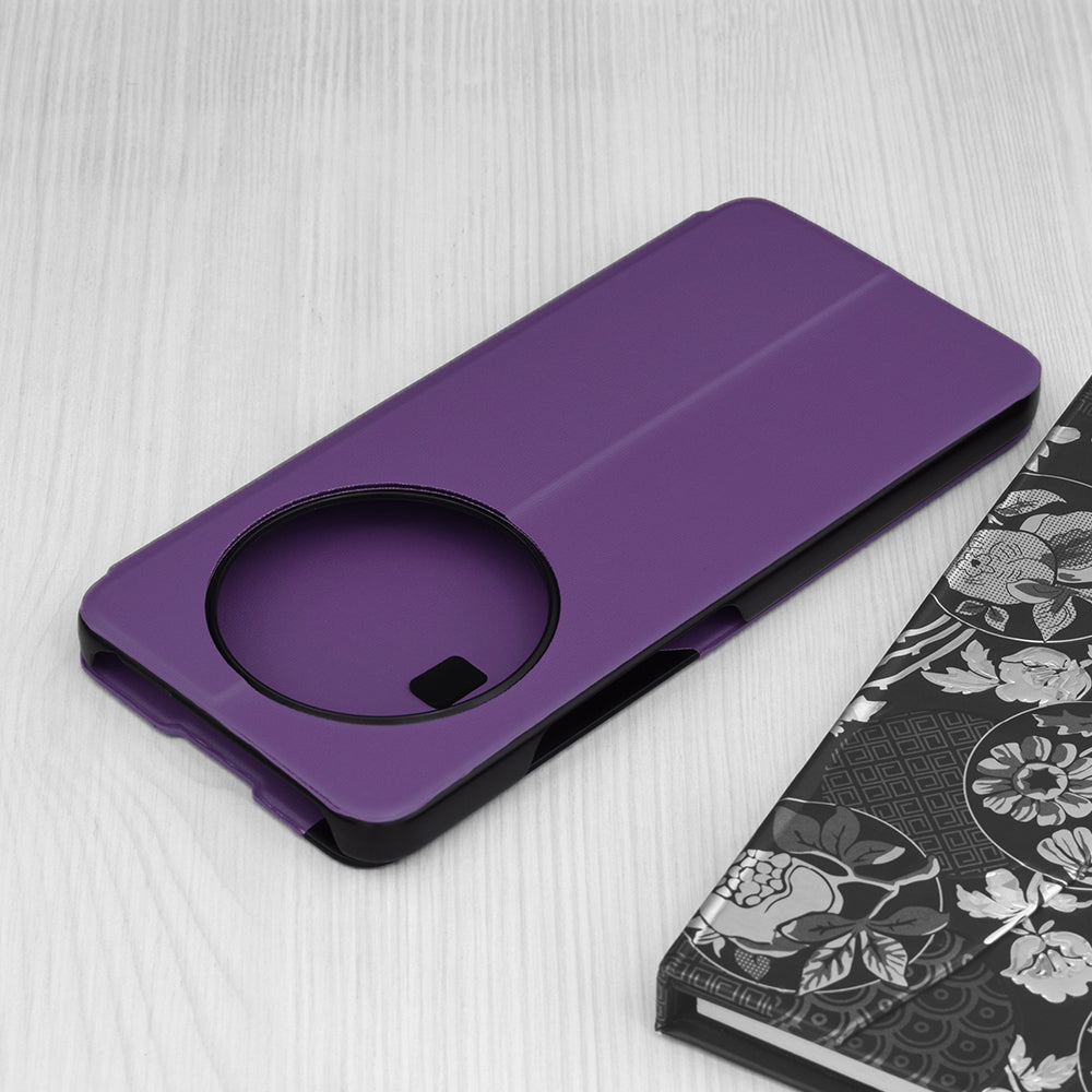 Husa de protectie Techsuit eFold Series compatibil cu Xiaomi Redmi 14C / Poco C75, Mov