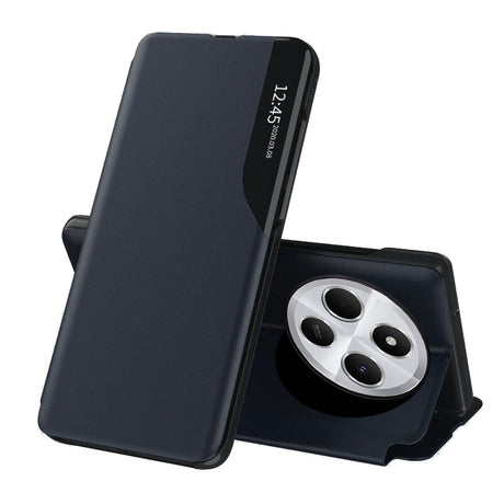 Husa de protectie Techsuit eFold Series compatibil cu Xiaomi Redmi 14C / Poco C75, Albastru Inchis