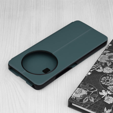 Husa de protectie Techsuit eFold Series compatibil cu Xiaomi Redmi 14C / Poco C75, Verde Inchis
