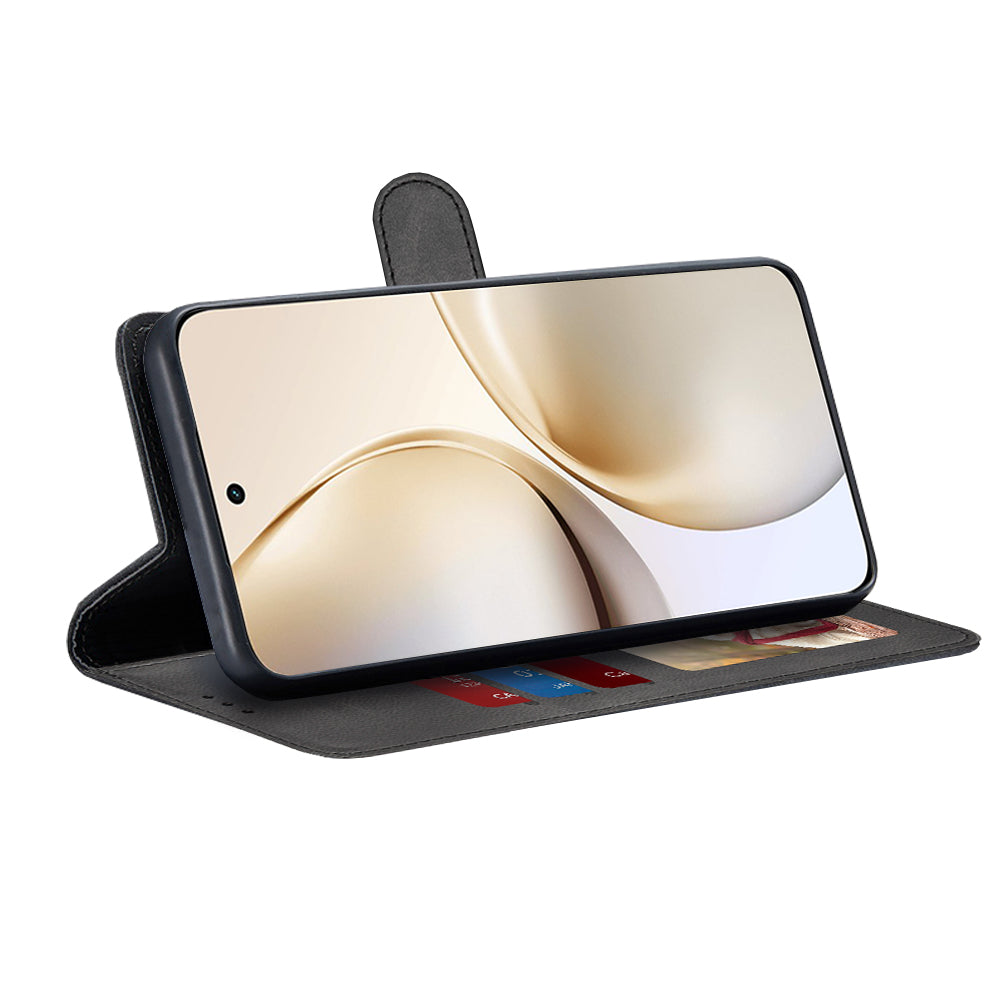 Husa de protectie Techsuit Diary Book compatibil cu Realme 14 Pro+, Negru