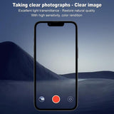 Folie de protectie Techsuit Full Camera Glass compatibil cu iPhone 16e / iPhone 17e, Negru