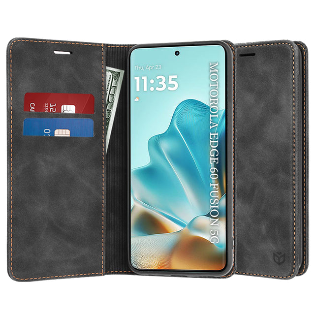 Husa de protectie Techsuit Confy compatibil cu Motorola Edge 60 / Edge 60 Fusion, Negru
