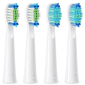 Bitvae Toothbrush Heads (SDD2), For Bitvae D2, x4, Alb