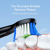 Bitvae Toothbrush Heads (SDD2), For Bitvae D2, x4, Negru