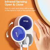 Bitvae Air Drying Sanitizer (BVX122), for Toothbrush, UV Disinfection, Inductive Switch, Antibacterial, LED Screen, Alb