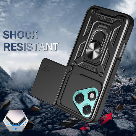 Husa de protectie Techsuit CamShield Series compatibil cu Honor 400 Lite, Verde