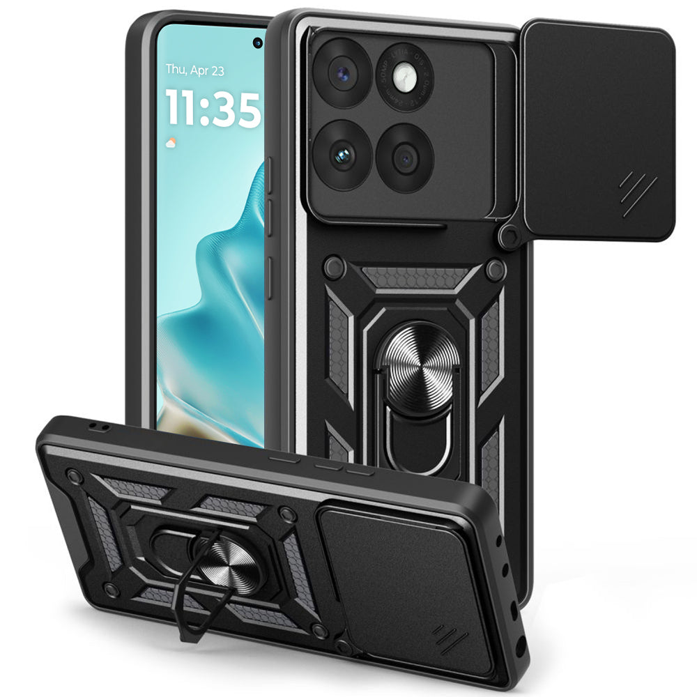 Husa de protectie Techsuit CamShield Series compatibil cu Motorola Edge 60 / Edge 60 Fusion, Negru