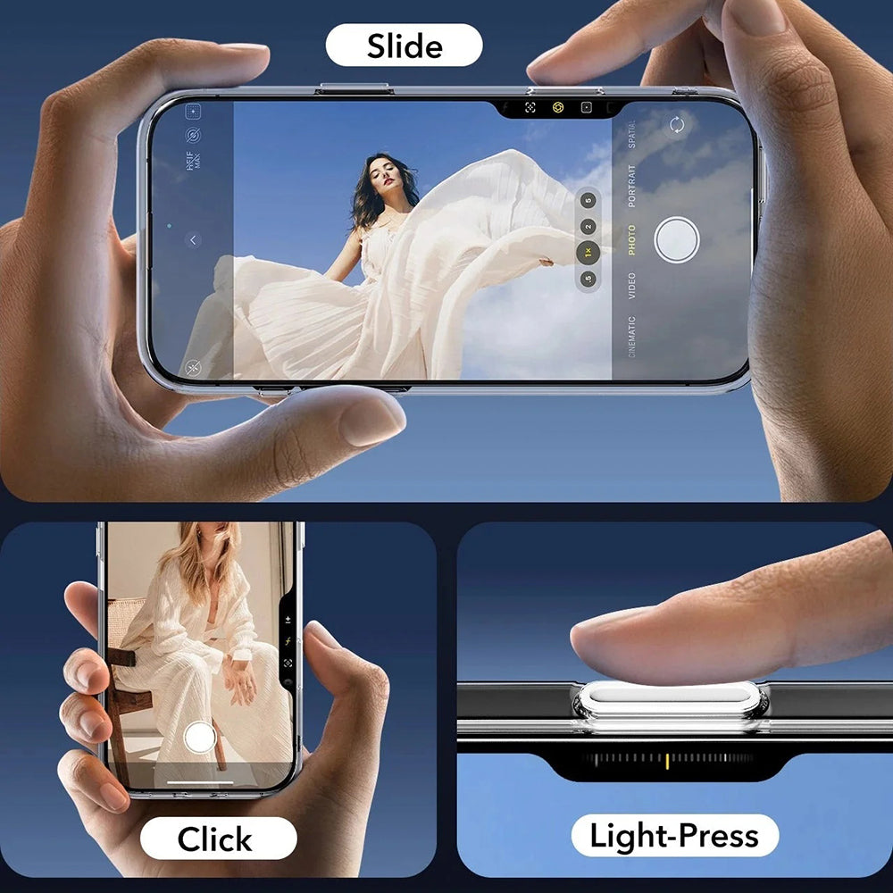 Husa de protectie ESR Classic Hybrid HaloLock compatibil cu iPhone 16 Pro Max, Transparent