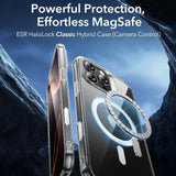 Husa de protectie ESR Classic Hybrid HaloLock compatibil cu iPhone 16 Pro Max, Negru Mat