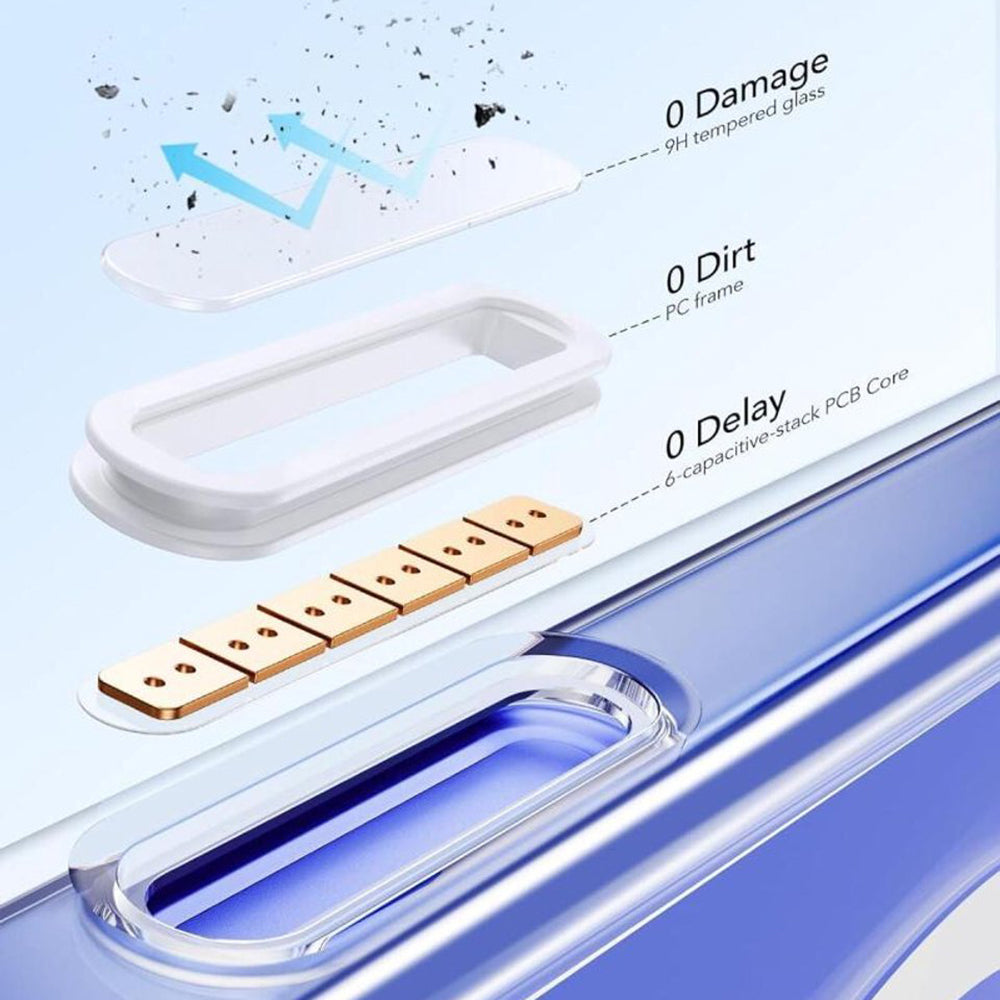 Husa de protectie ESR Classic Hybrid HaloLock Kickstand compatibil cu iPhone 16, Transparent