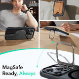 Husa de protectie ESR Classic Hybrid HaloLock Kickstand compatibil cu iPhone 16 Pro, Negru Mat