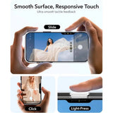 Husa de protectie ESR Classic Hybrid HaloLock Kickstand compatibil cu iPhone 16 Pro, Transparent Black