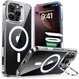 Husa de protectie ESR Classic Hybrid HaloLock Kickstand compatibil cu iPhone 16 Pro Max, Transparent