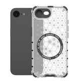 Husa de protectie Techsuit HoneyComb Shield MagSafe compatibil cu iPhone 16e / iPhone 17e, Alb