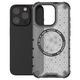 Husa de protectie Techsuit HoneyComb Shield MagSafe compatibil cu iPhone 15 Pro Max, Negru
