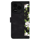 Husa de protectie Techsuit FlipCraft compatibil cu Honor 400 Lite, Flowers of the Dawn