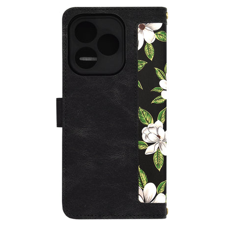 Husa de protectie Techsuit FlipCraft compatibil cu Honor 400 Lite, Flowers of the Dawn