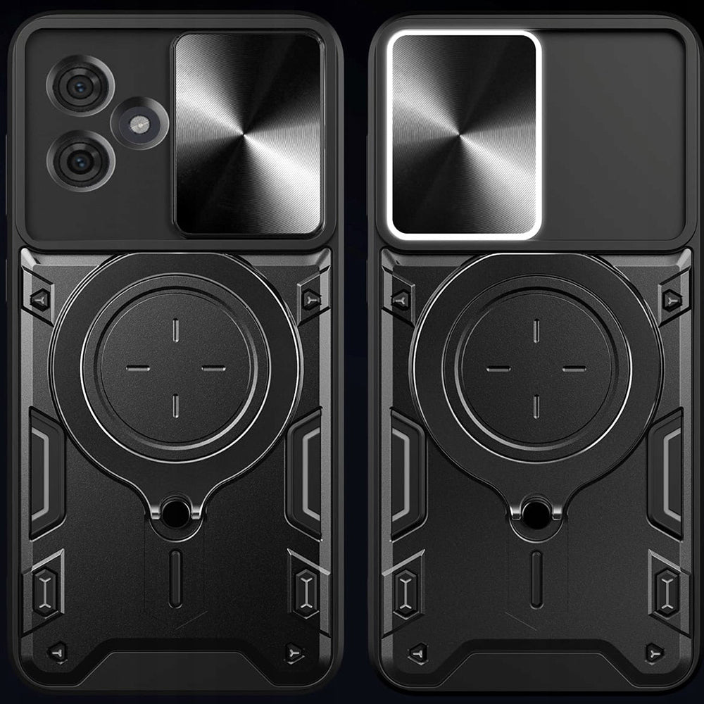 Husa de protectie Techsuit CamGuard Pro compatibil cu Motorola Edge 60 / Edge 60 Fusion, Negru