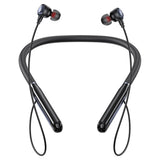 Casti Acefast Bluetooth Earphones (N5), Behind the Head, Neckband, Bluetooth 5.4, LED Display, IPX4, 200mAh, Negru