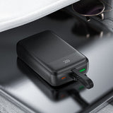 Baterie externa Acefast M14-20000, 20000mAh, USB-C, PD22.5W, Negru