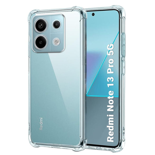 Husă Techsuit Shockproof Clear Silicone transparentă pentru Xiaomi Redmi Note 13 Pro 5G / Poco X6